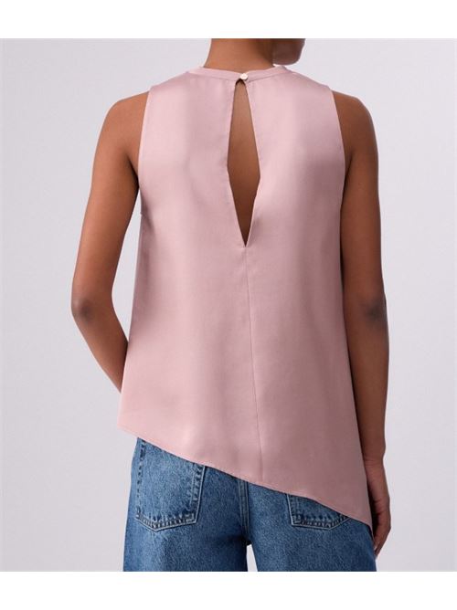Top asimmetrico in raso Liu Jo Liu Jo | CA6253T2571.P9645